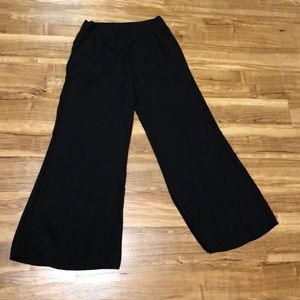 Black Dress Pants! High waisted! Super Cute! Size L!